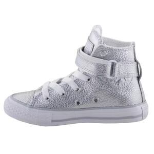 Converse Chuck Taylor All Star Brea High Top Sneakers Silver Size 7